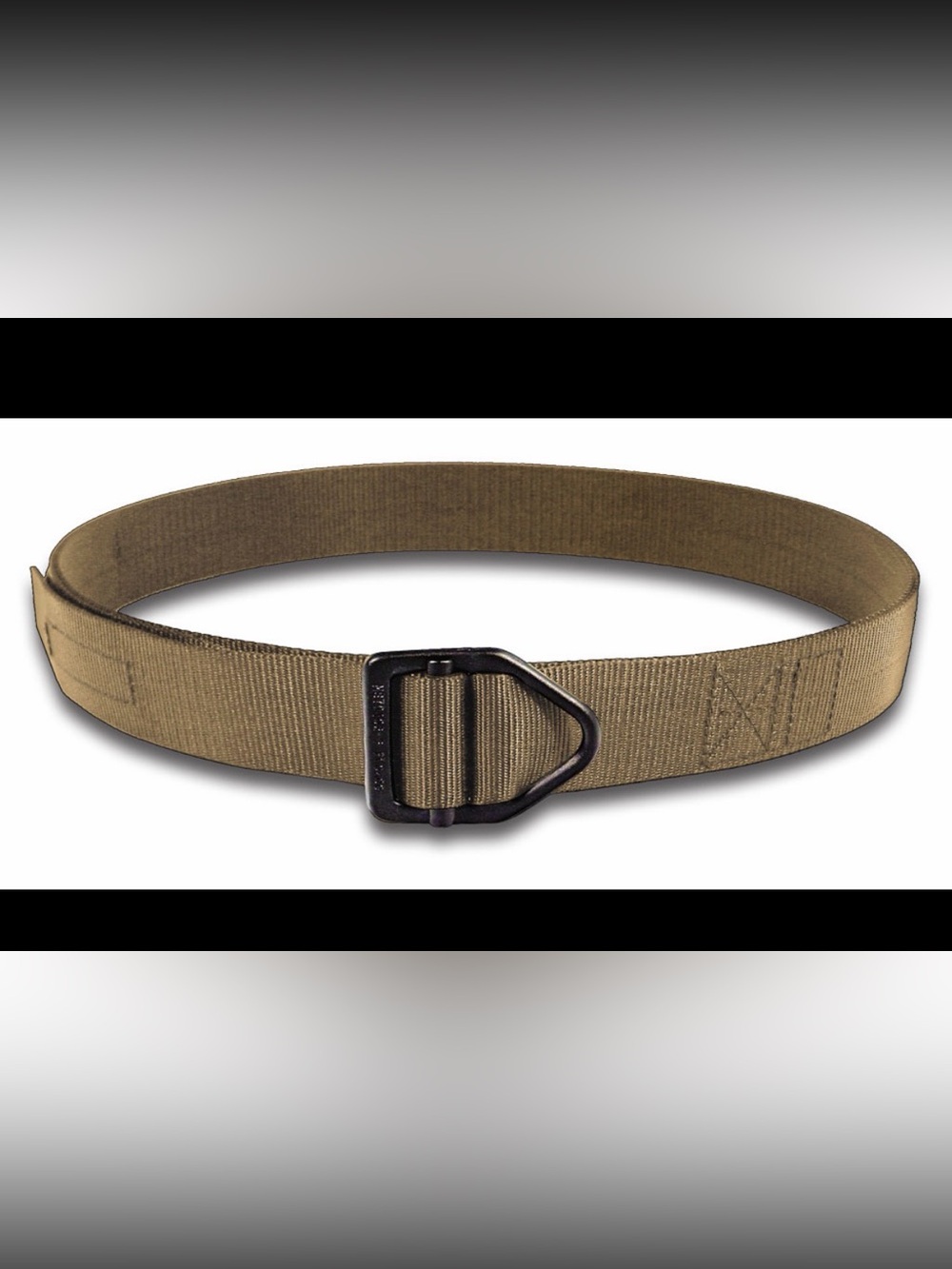 WILDERNESS Tactical Instructor Belt GUNSITE ACADEMY Tan Sz34 1.5”width NWOT